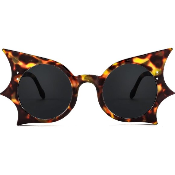 Women Men Funny Sunglasses, Butterfly Shaped for Halloween and Party B4142 - Picture 2 of 7